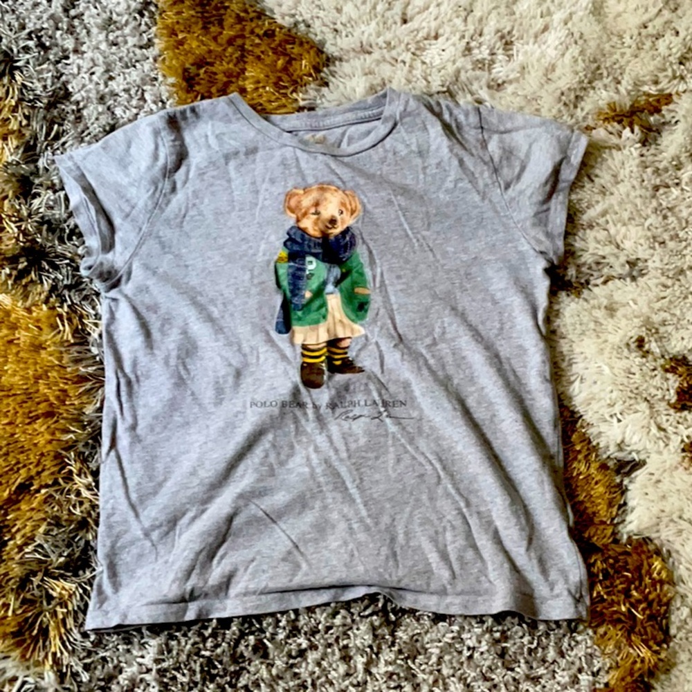 Teddy bear polo shirt